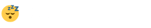 Logo with a yellow crescent moon icon followed by the text 'Log Sleep' in rounded letters.