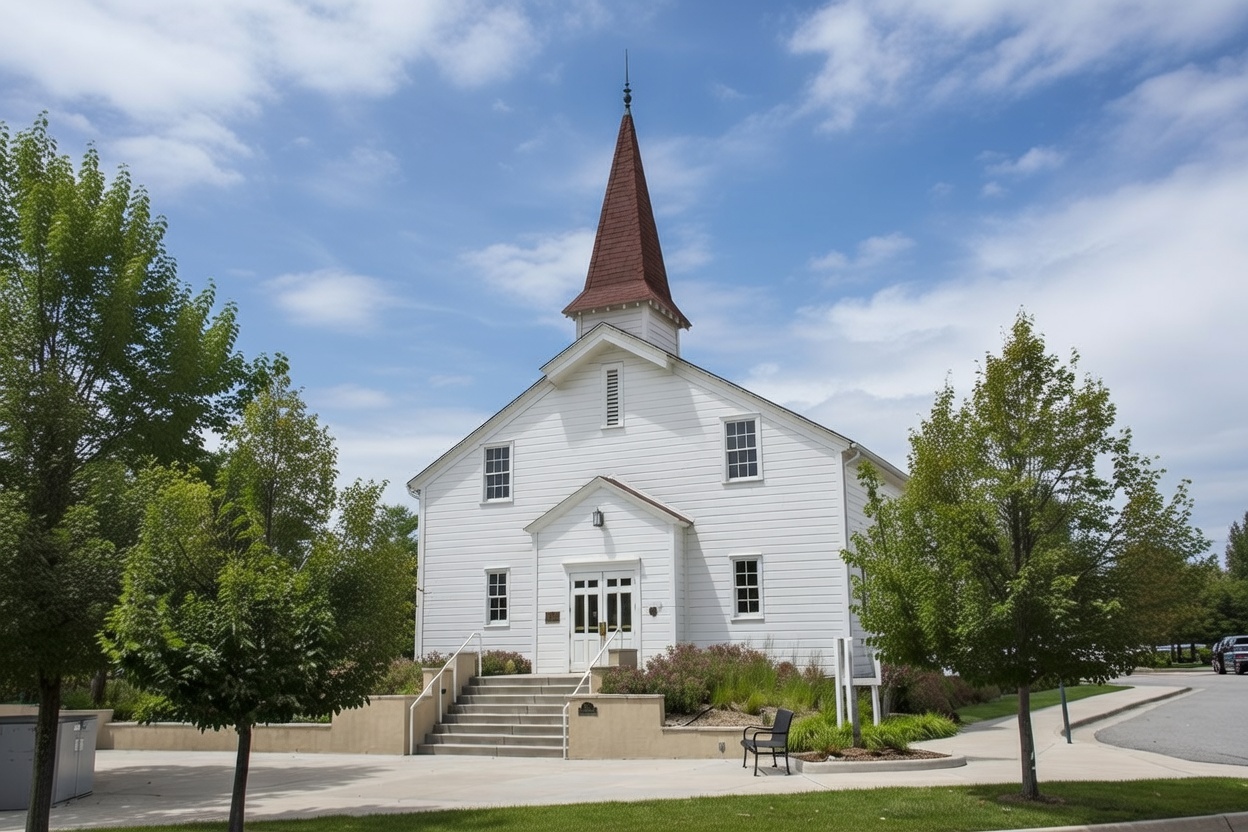 Eisenhower Chapel in Denver, Colorado, home of St. Augustine of Canterbury Anglican Church.