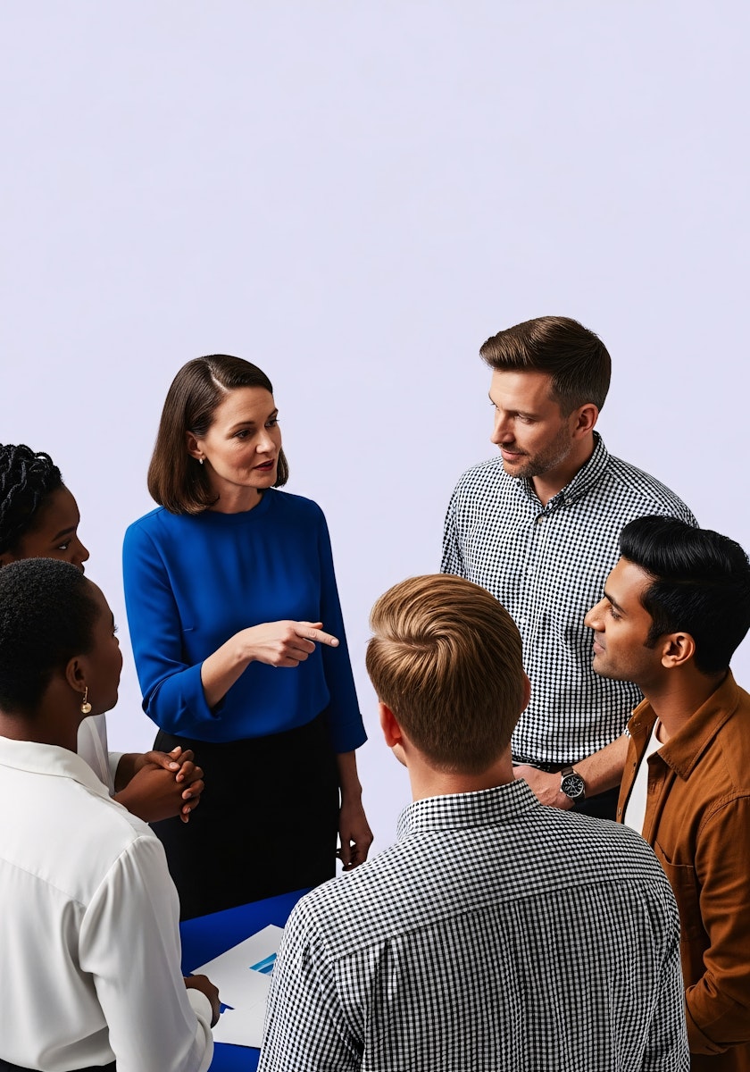 Team Discussion Scene