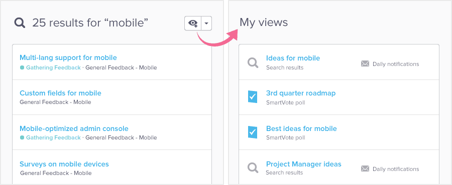 personalized-views - UserVoice Images