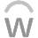 Workday emblem consisting of a gray stylized letter W with an arc above it.