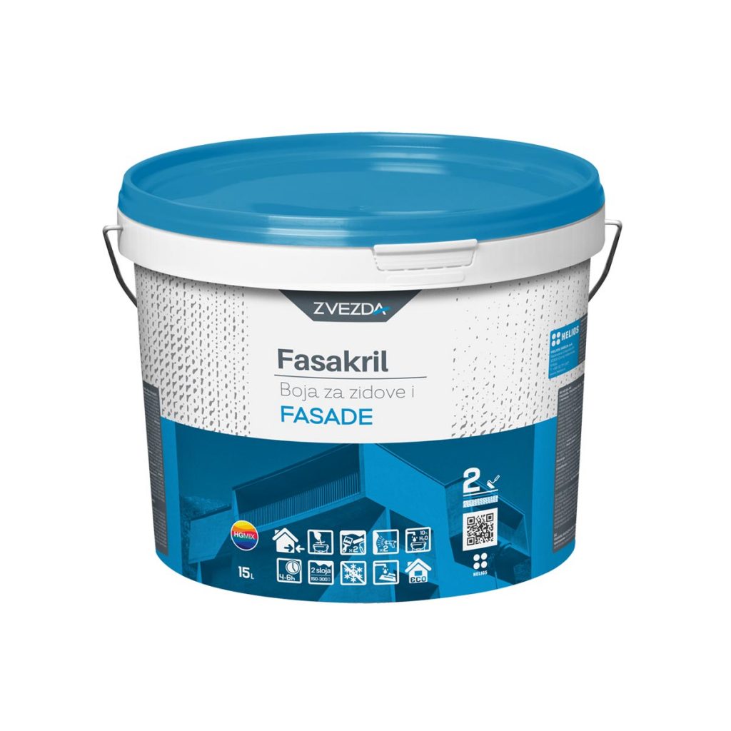 FASAKRIL фасадна боя 15л