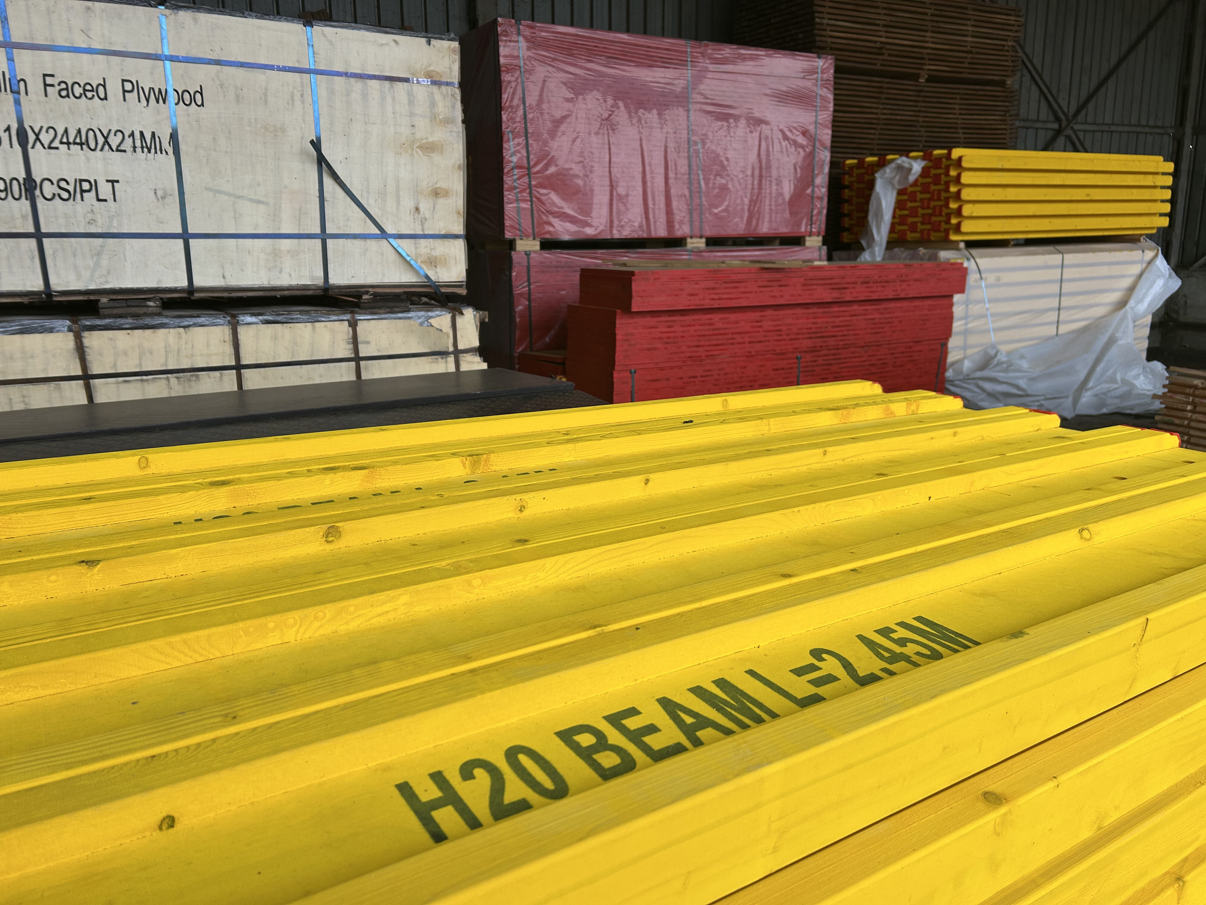 Трегер H20 2.45м – дървена греда за кофраж | БРОД-ДА ООД