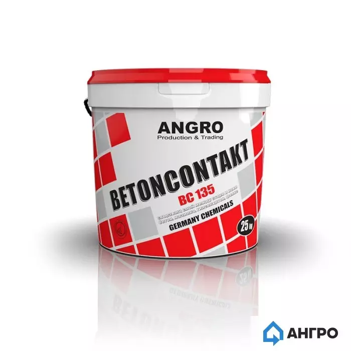 Бетоконтакт Ангро 25кг – контактен грунд