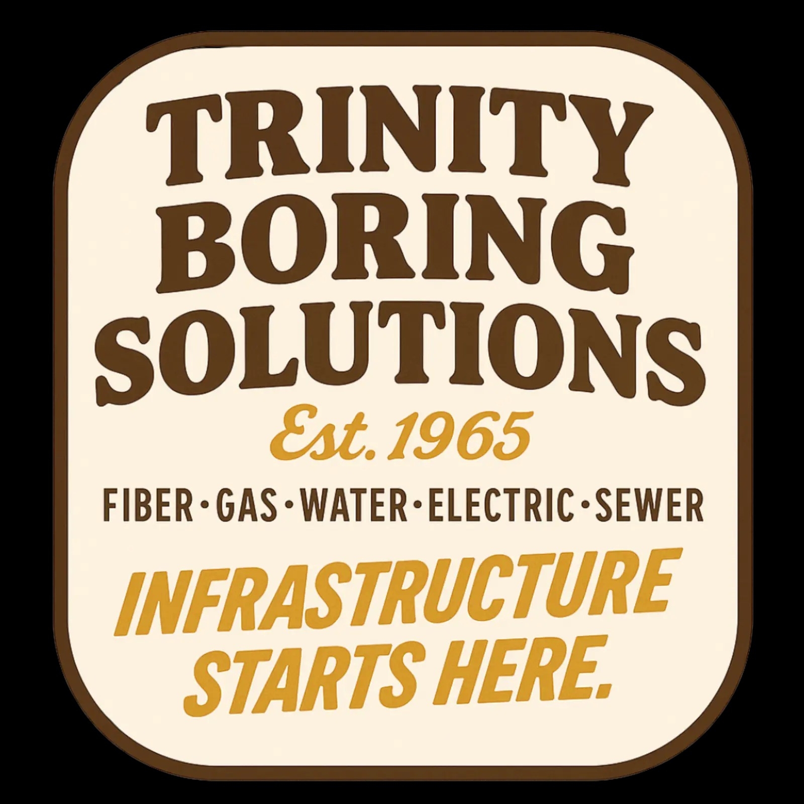 Directional boring equipment in action