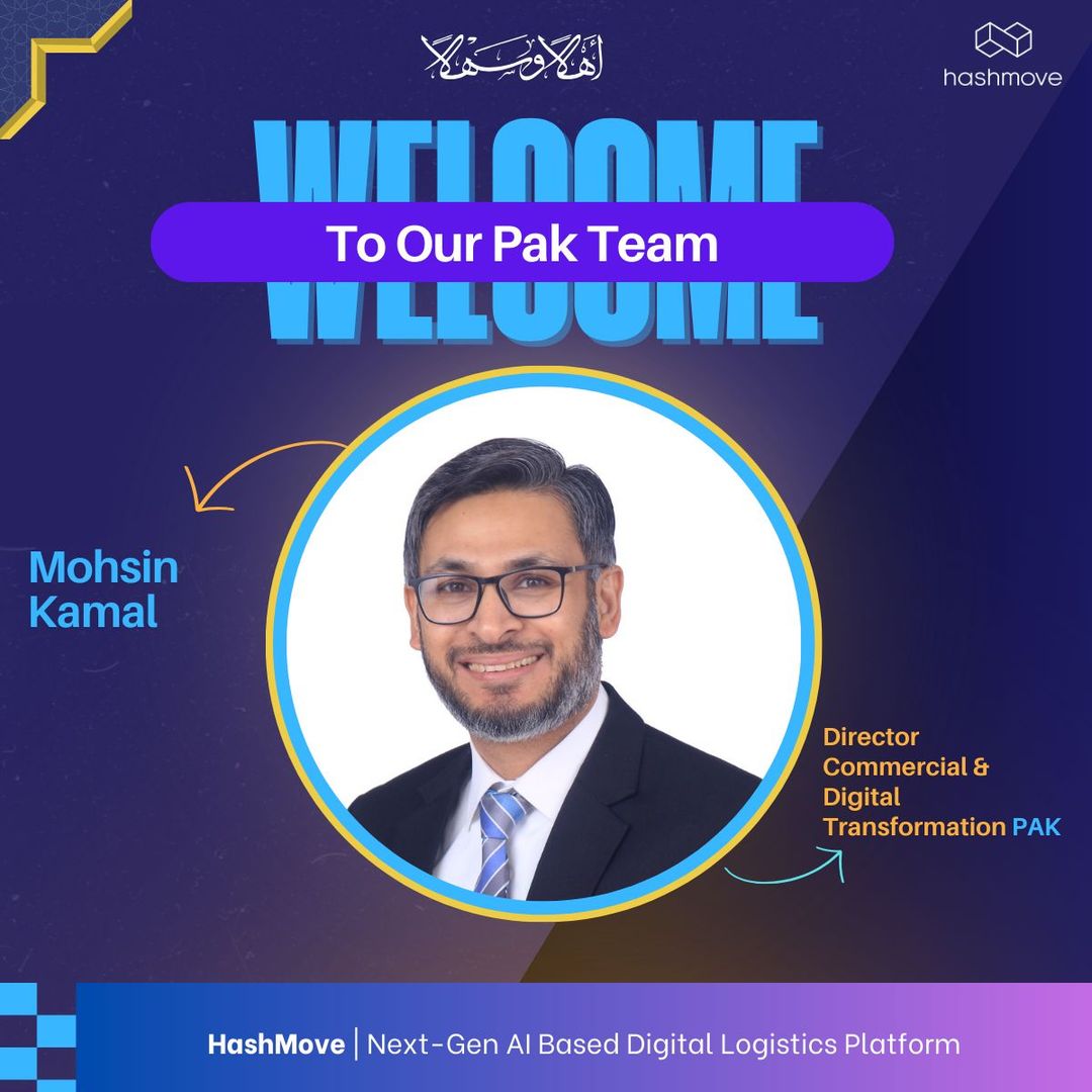 Mr Mohsin Kamal joins HashMove