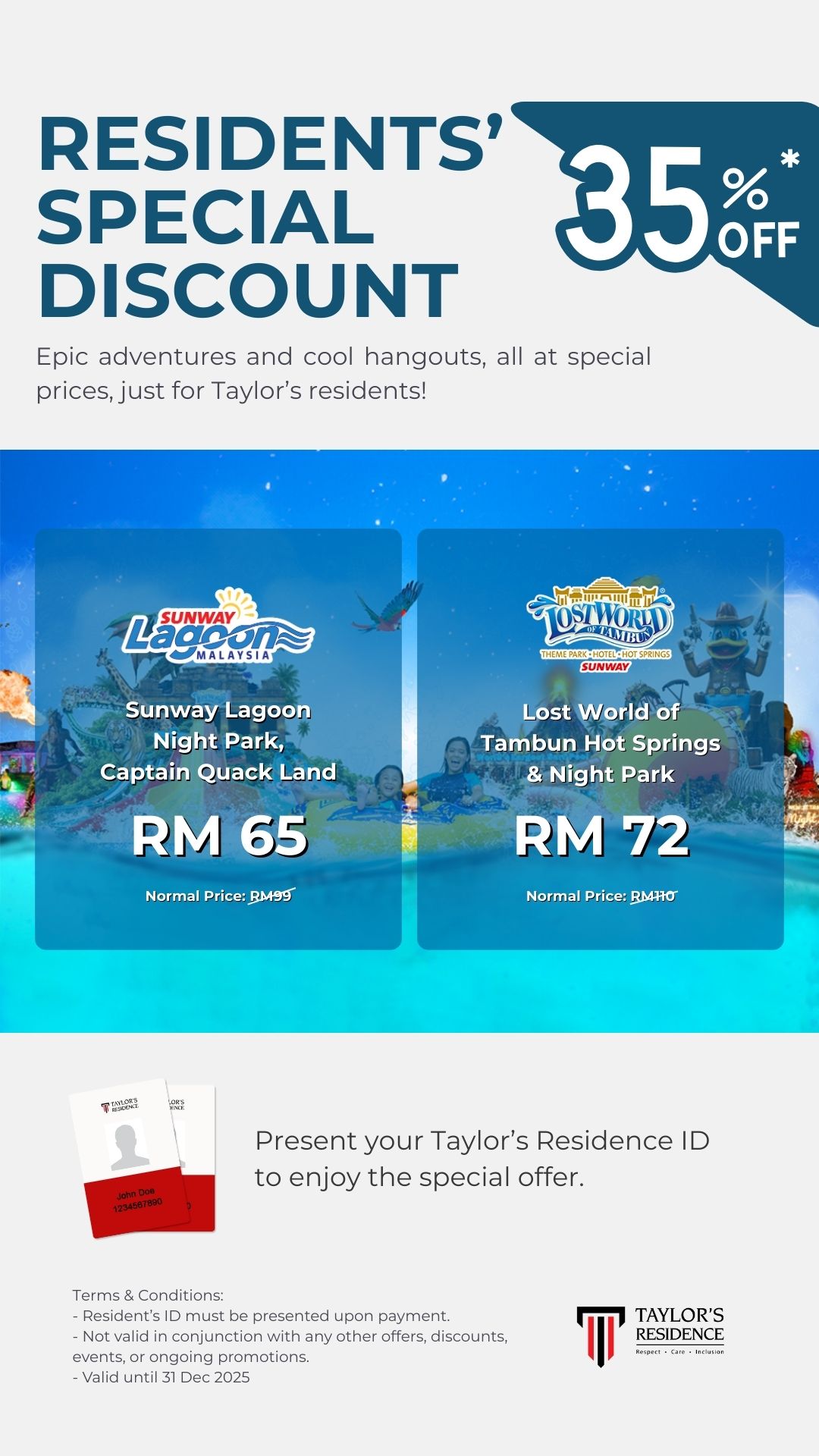 THM Perks Sunway themepark