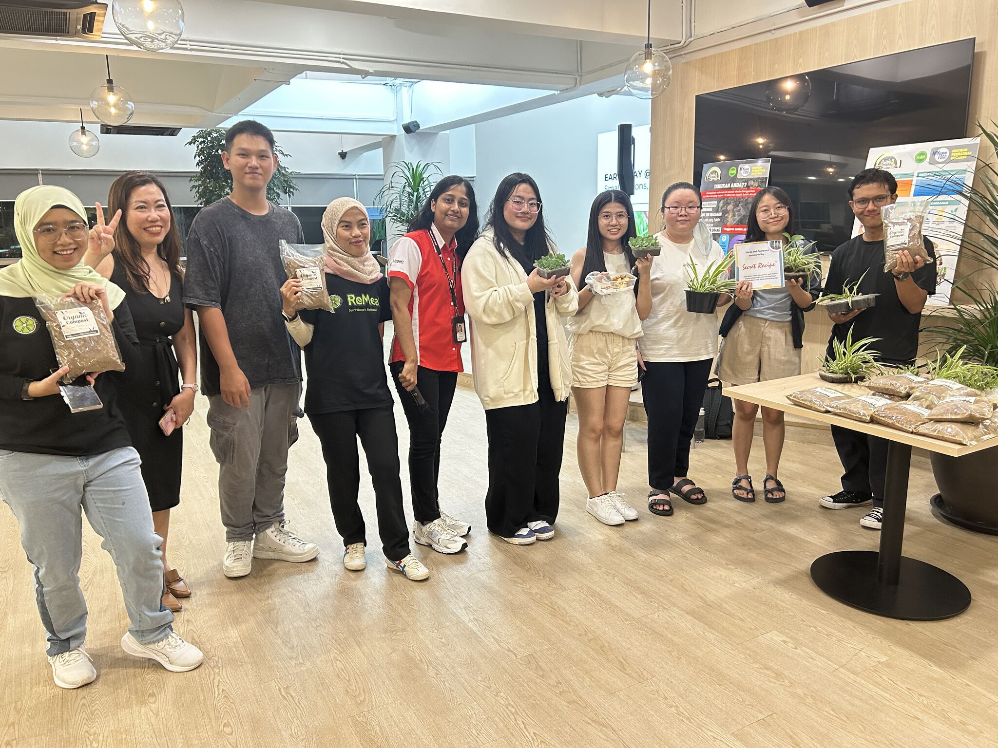 Earth Day event at Taylor's Residence