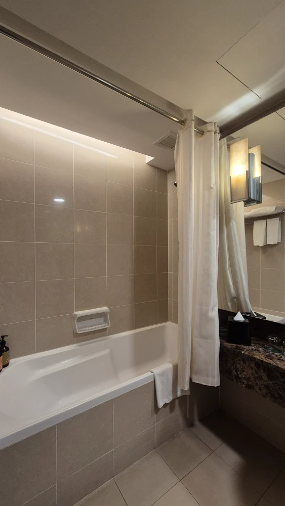 En-suite Bathroom with bathtub | Balcony Studio @ Sunway Resort Hotel