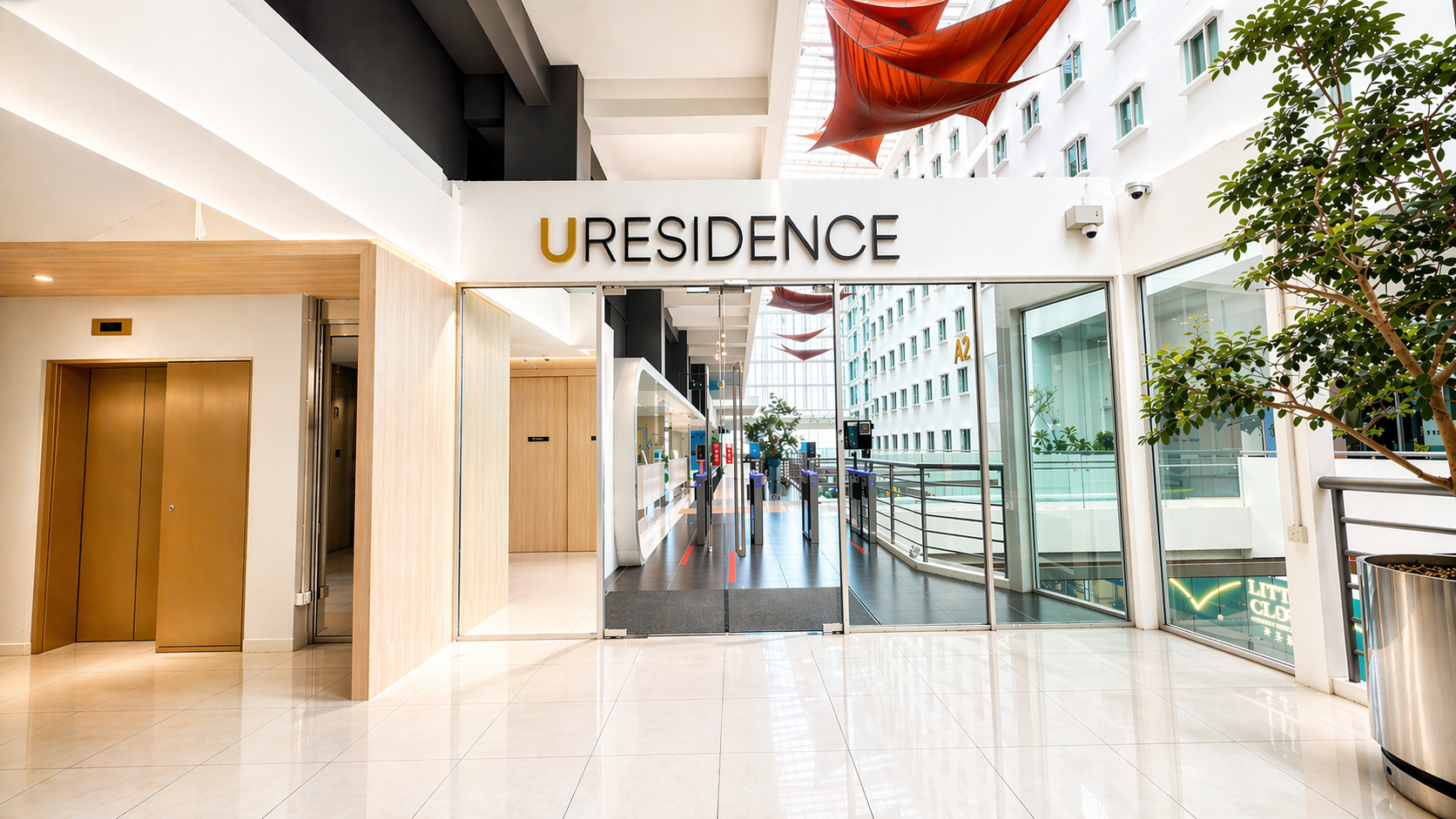 Taylor's Residence Entrance