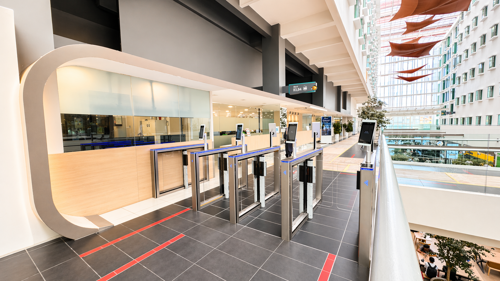  Security at U Residence Entrance Security at U Residence Entrance