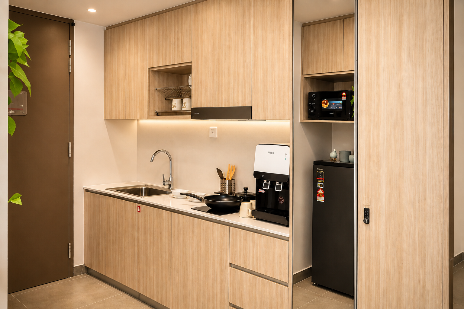 YOHO Studio Apartment Single-kitchenette
