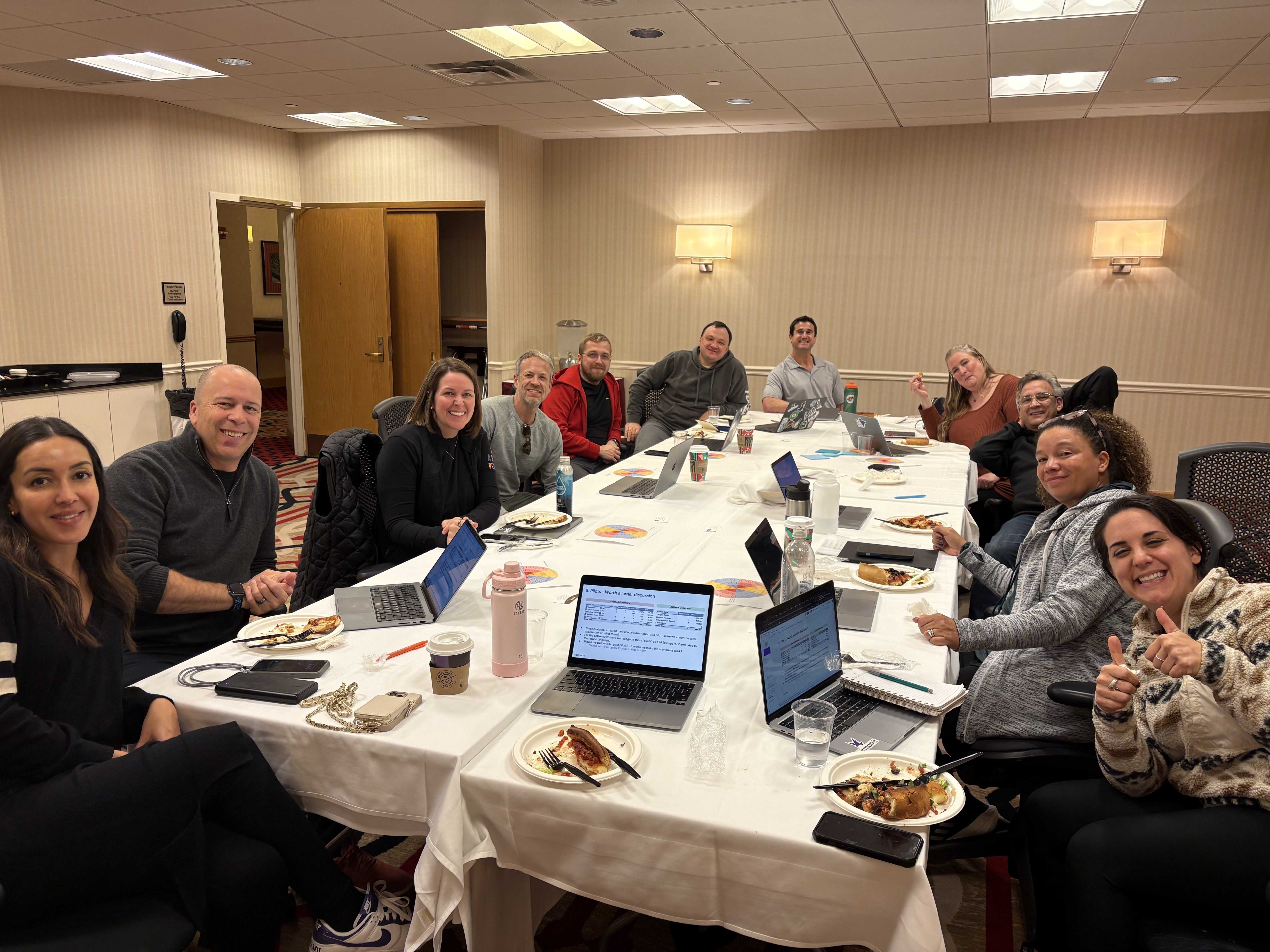 Fairmarkit SLT offsite in Chicago.
