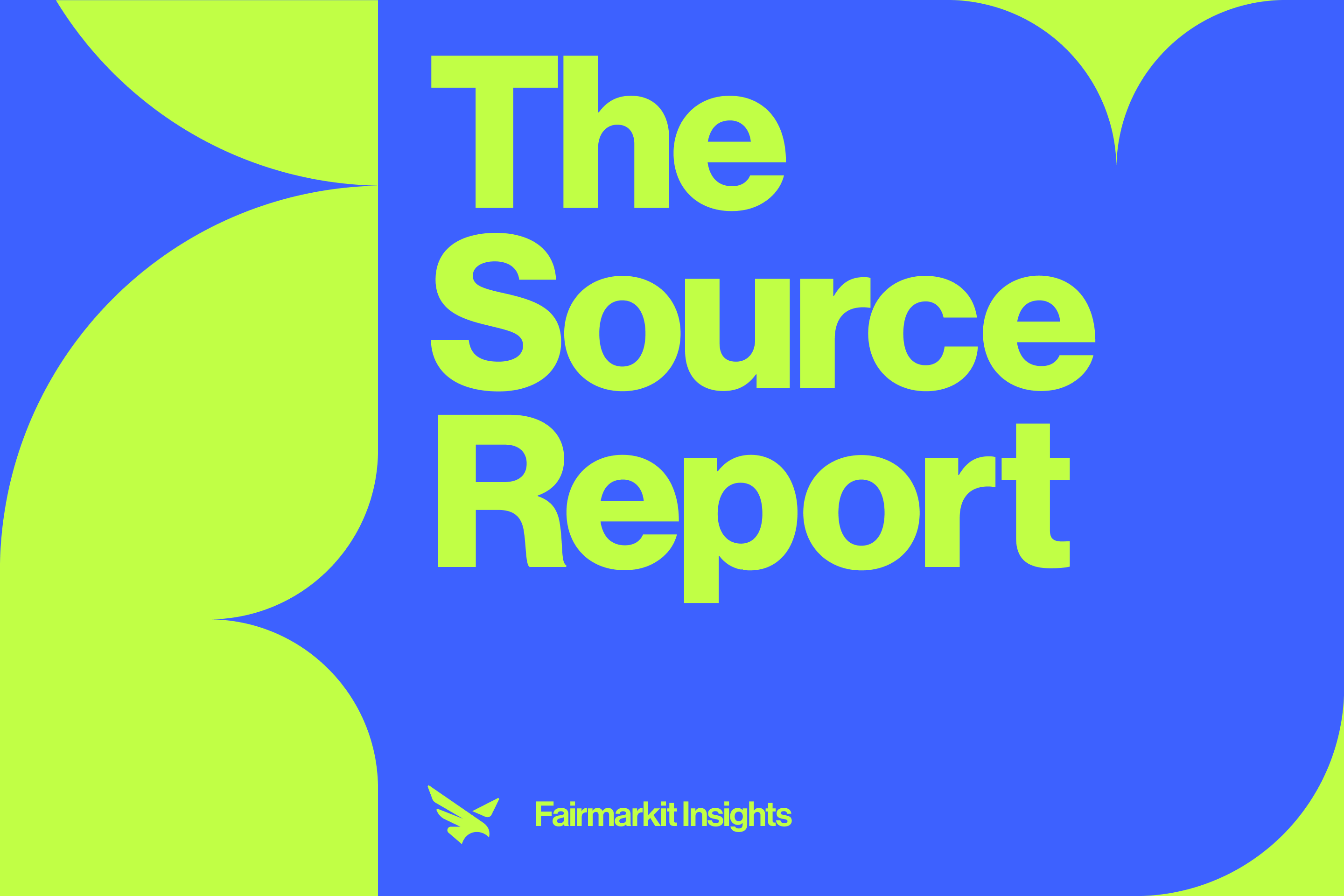 The Source Report: Week Ending May 1, 2026