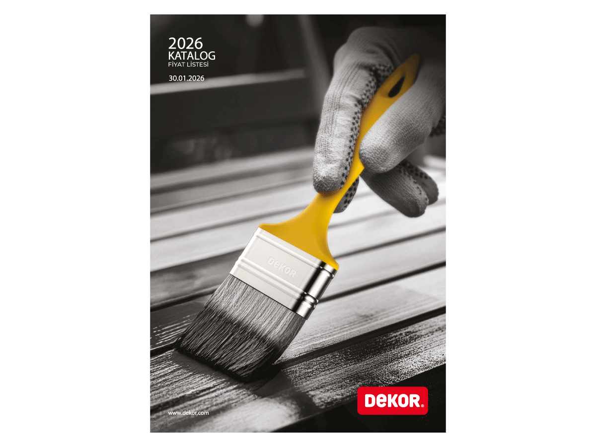Dekor 2026 Catalog (Turkish)