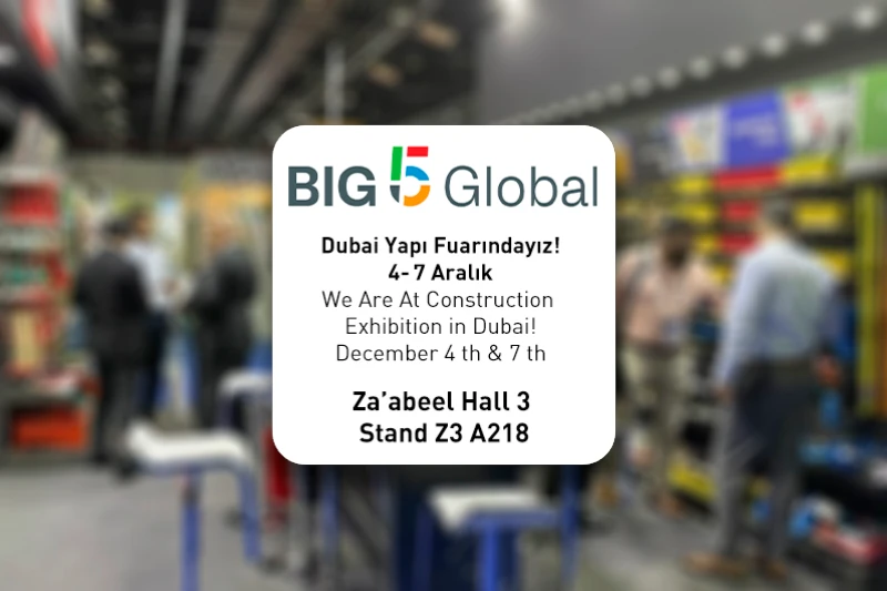 We are at Dubai Construction Fair!