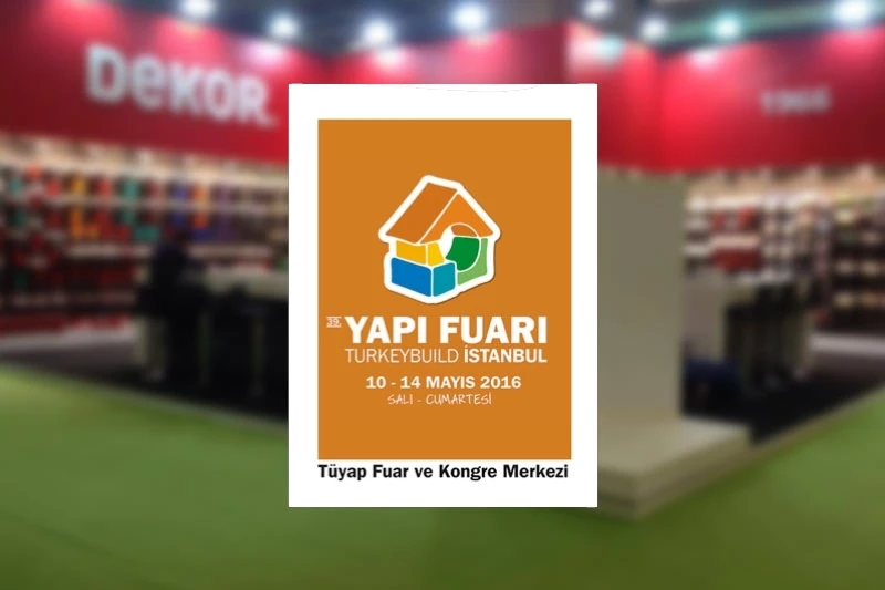 We are at Istanbul Construction Fair!