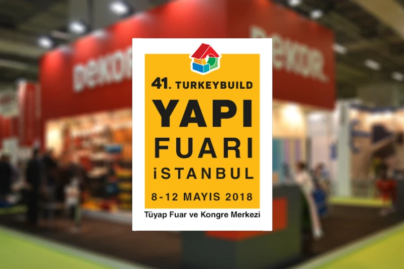 We are at Istanbul Construction Fair!