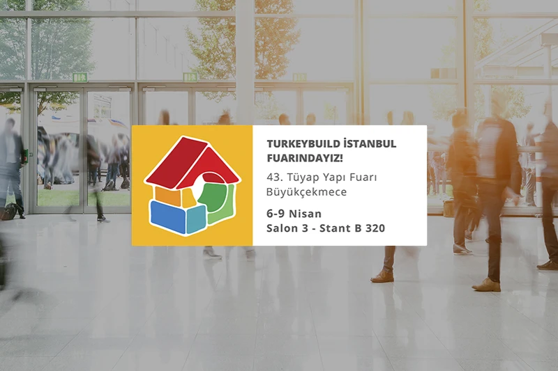 We are at Istanbul Construction Fair!