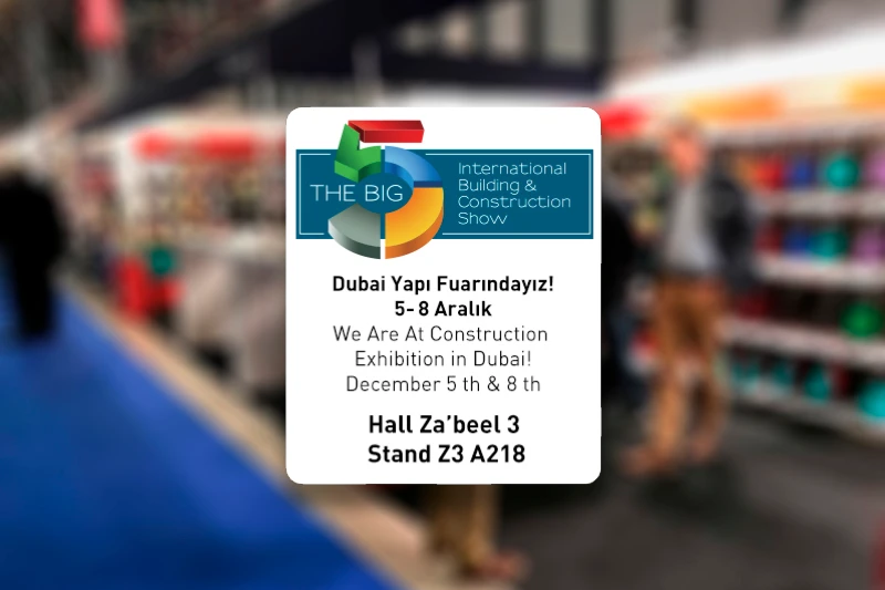 We are at Dubai Construction Fair!