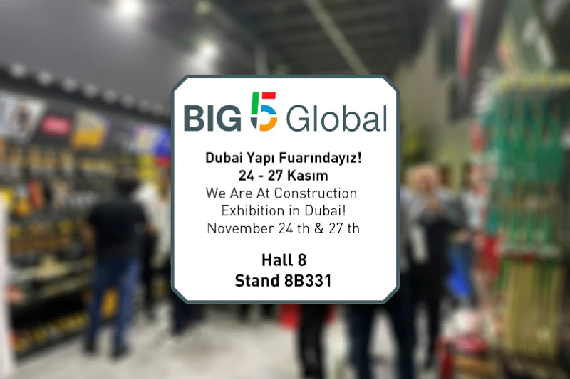 We are at Dubai Construction Fair!