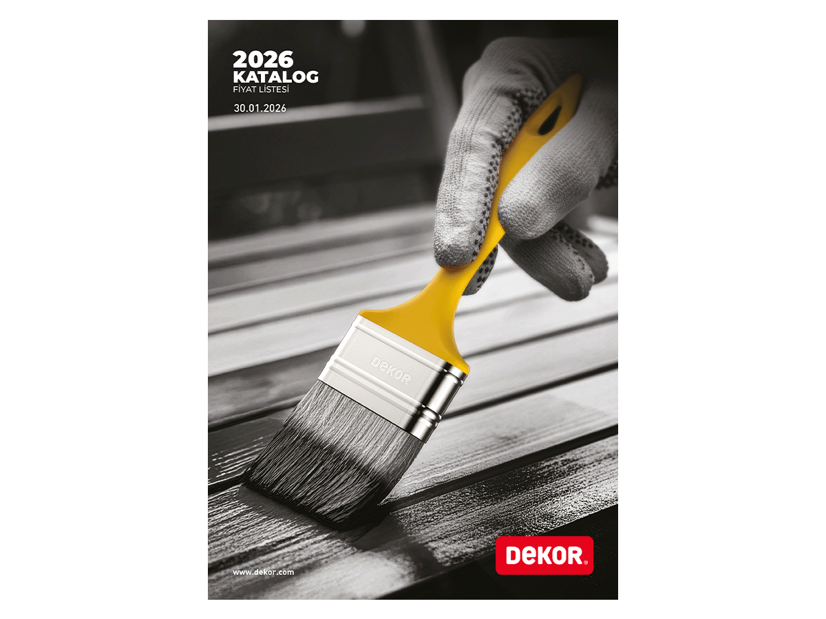 Dekor 2026 Catalog (Turkish)