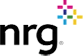 NRG company logo with colorful squares above the letters.