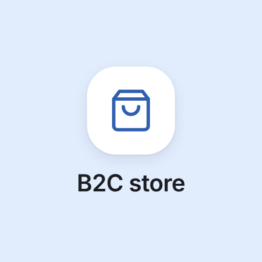 B2C store