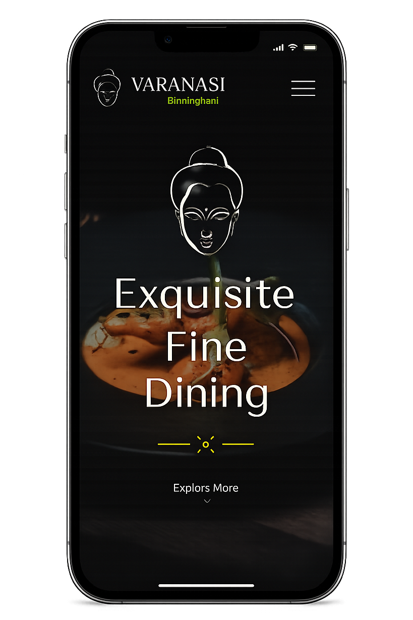 Varanasi Mobile Mockup