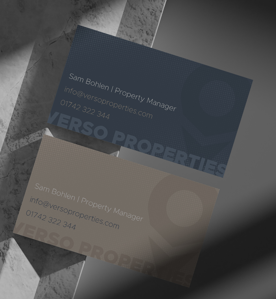 Verso Business Cards