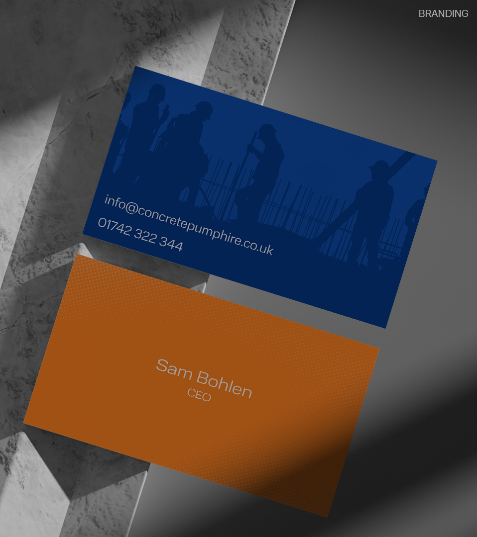 Midland Concrete Business Cards