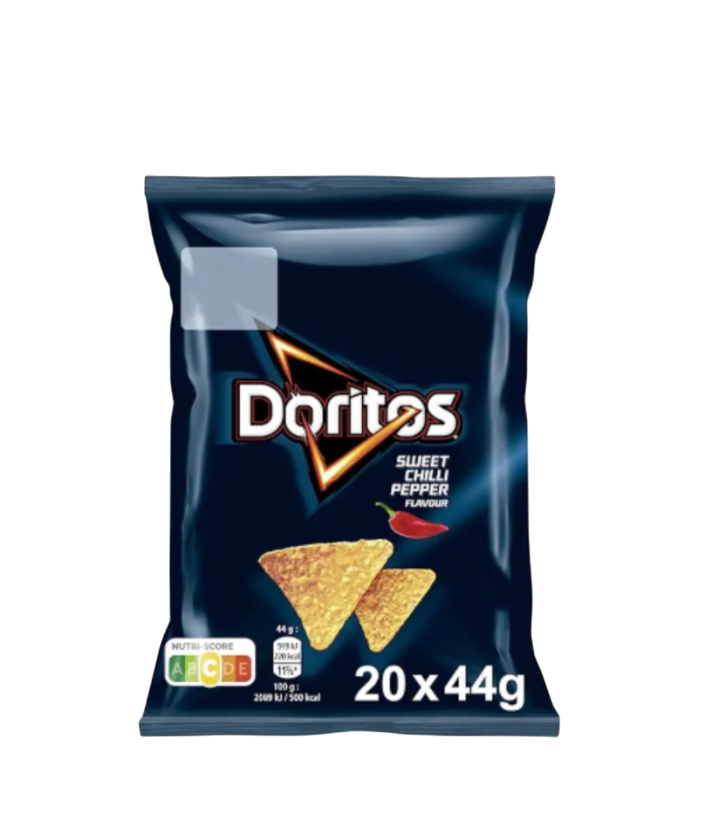 doritos SWEET CHILLI PEPPER FLAVOUR