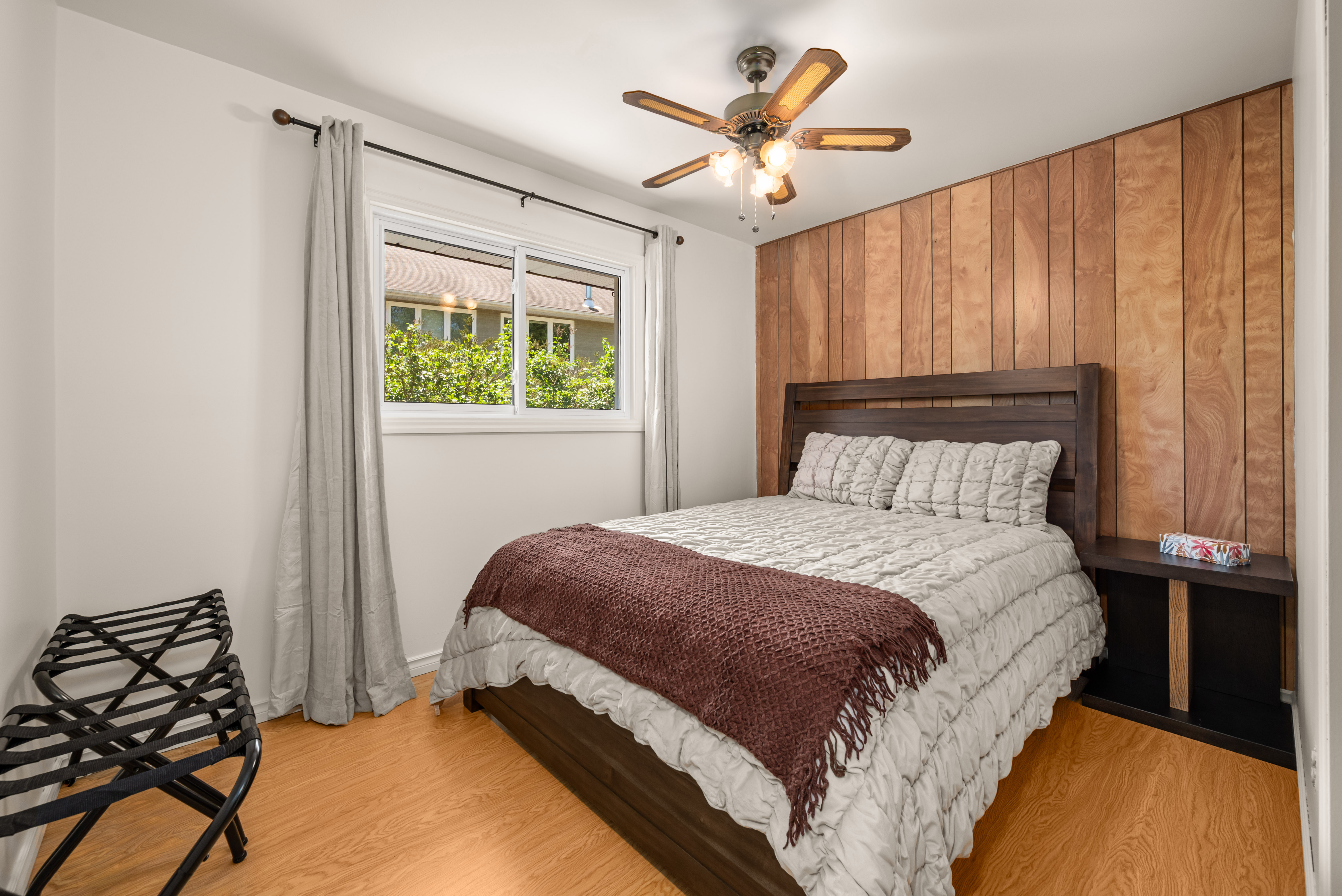 Fourth bedroom at Karvi Stays cottage