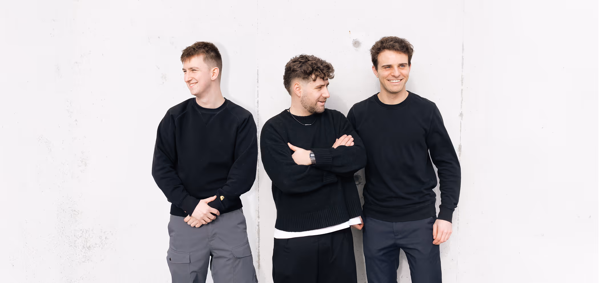 Founders Lukas, Korneel and Jef of Three Sixty One