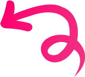 pink curly arrow