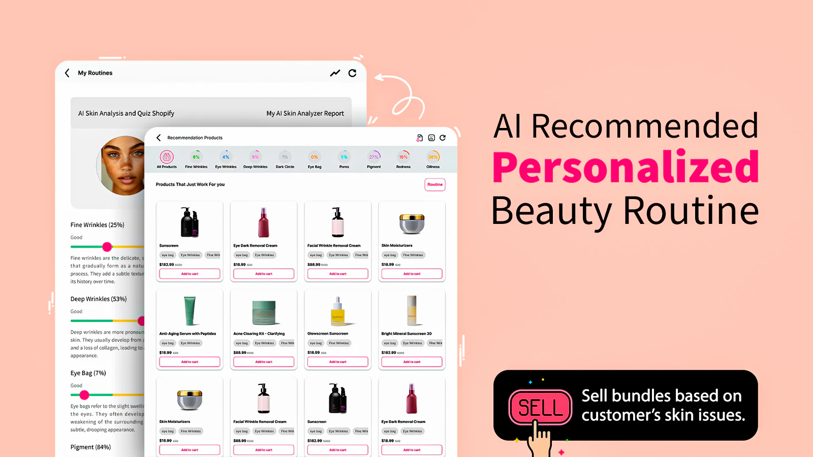 AI skin analysis tool
