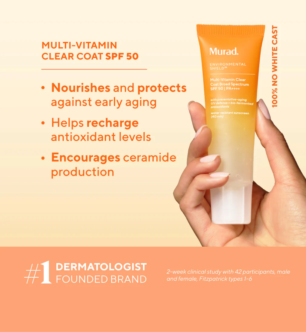 Murad Multivitamin Clear Coat Broad-Spectrum SPF 50