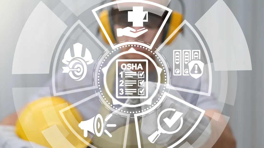 graphic representing industrial hygiene consulting OSHA Occupational Health and Safety aero environmental