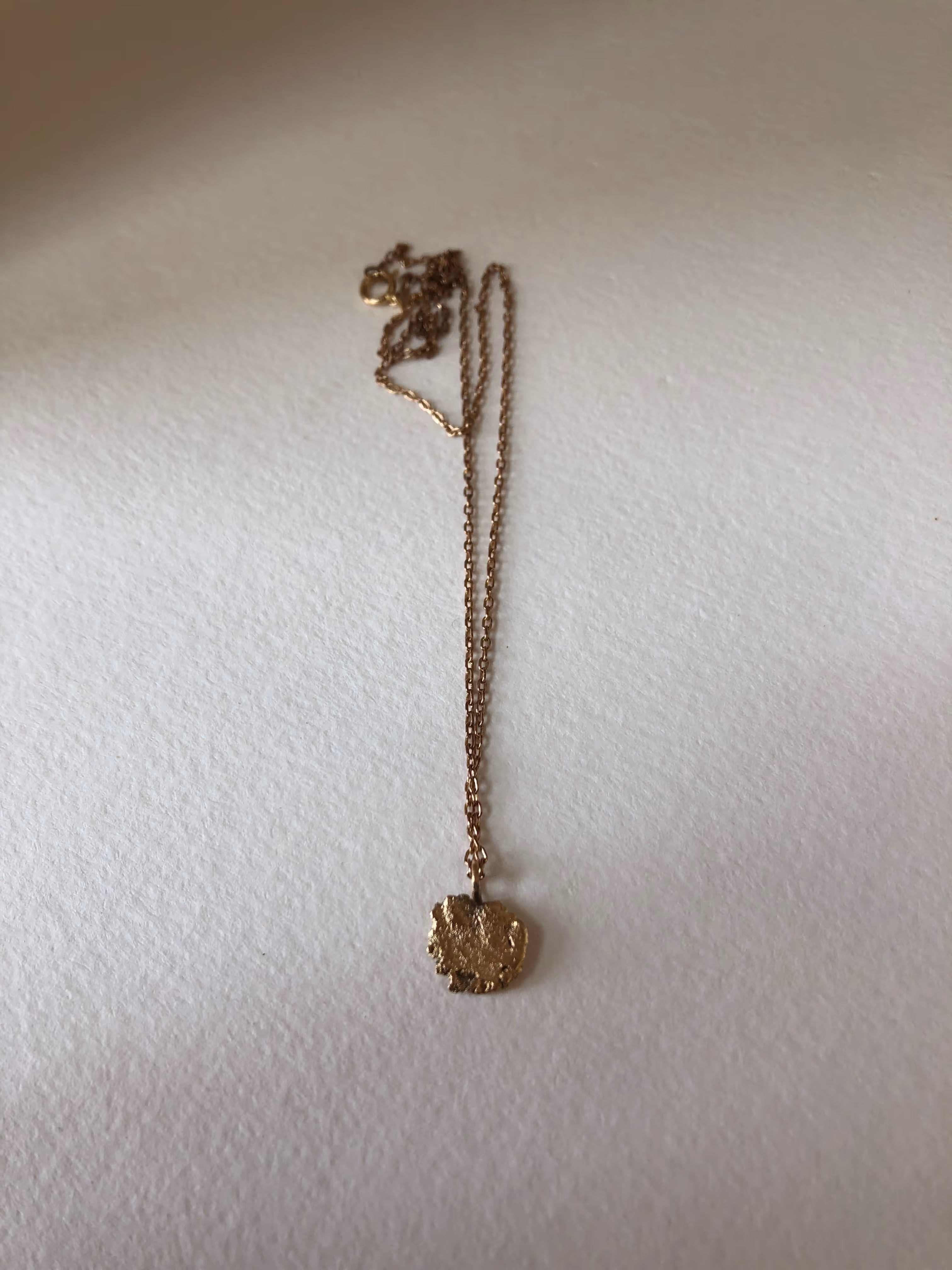 Gold Nugget Necklace