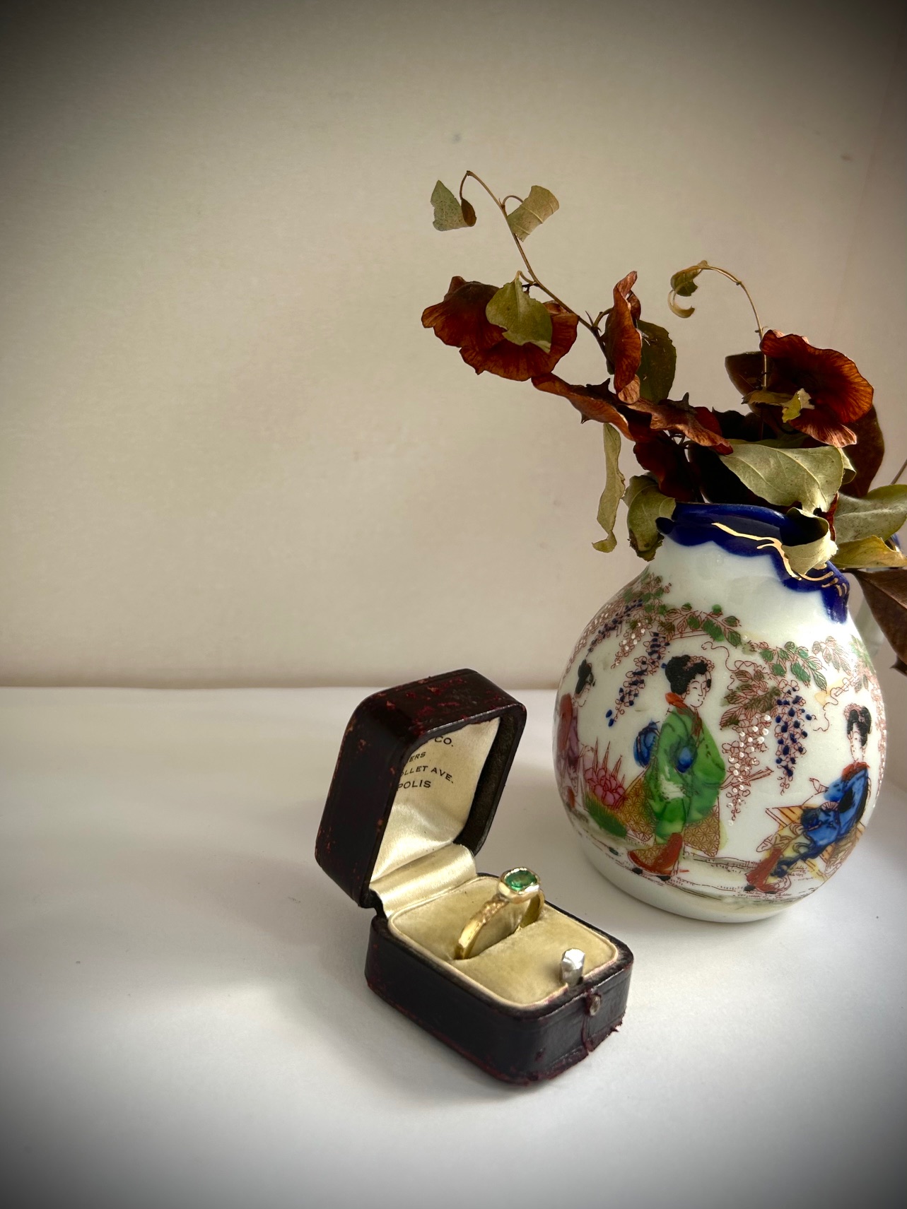 Emerald Solitaire Ring