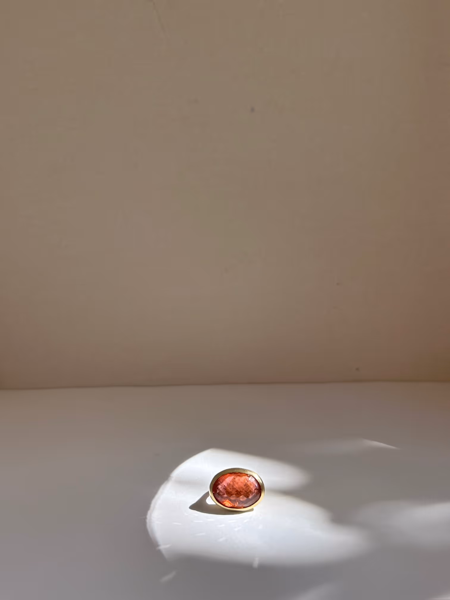 Rose-cut Tourmaline Ring