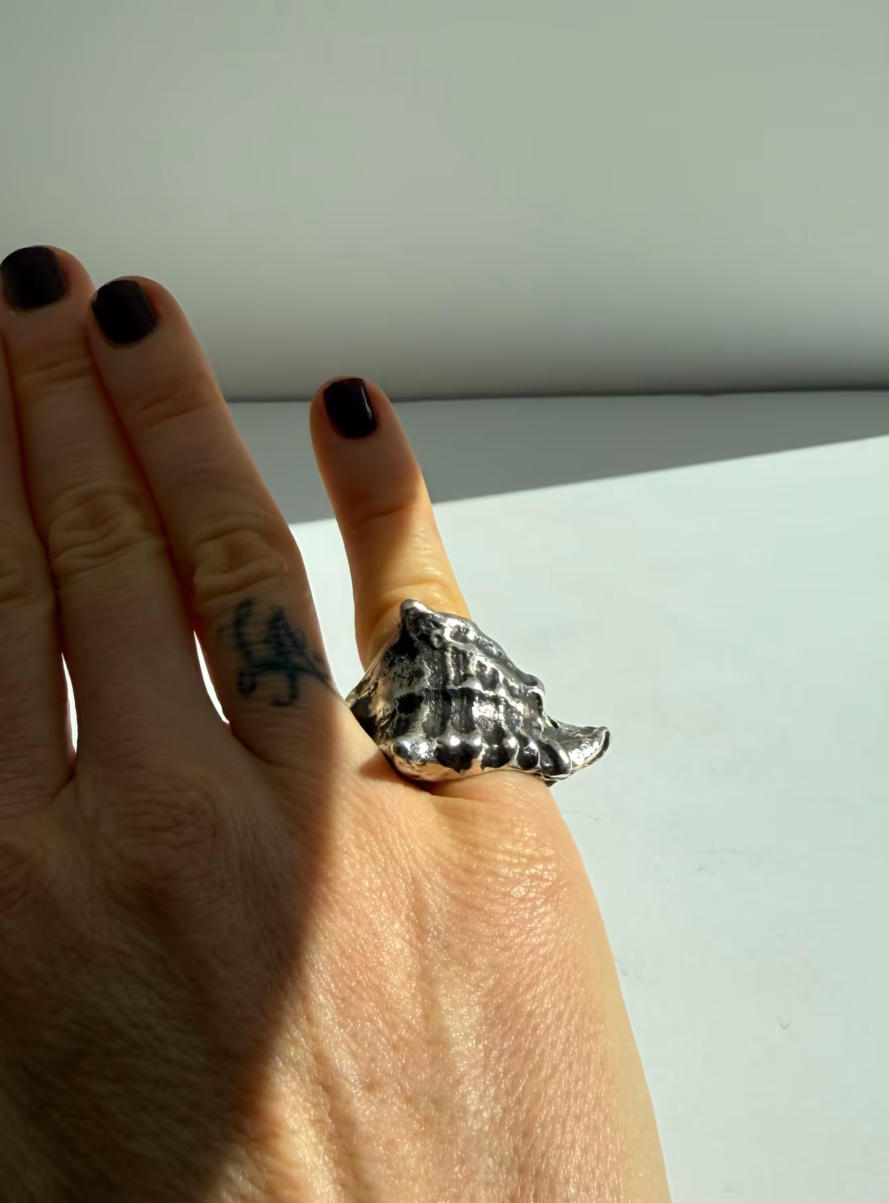 Adriatic Conch Shell Ring