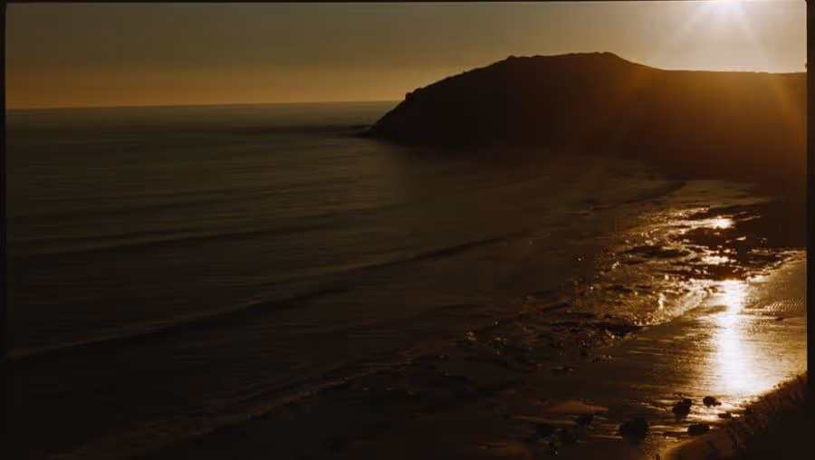 Point Dume, Malibu I — Vintage Film Print