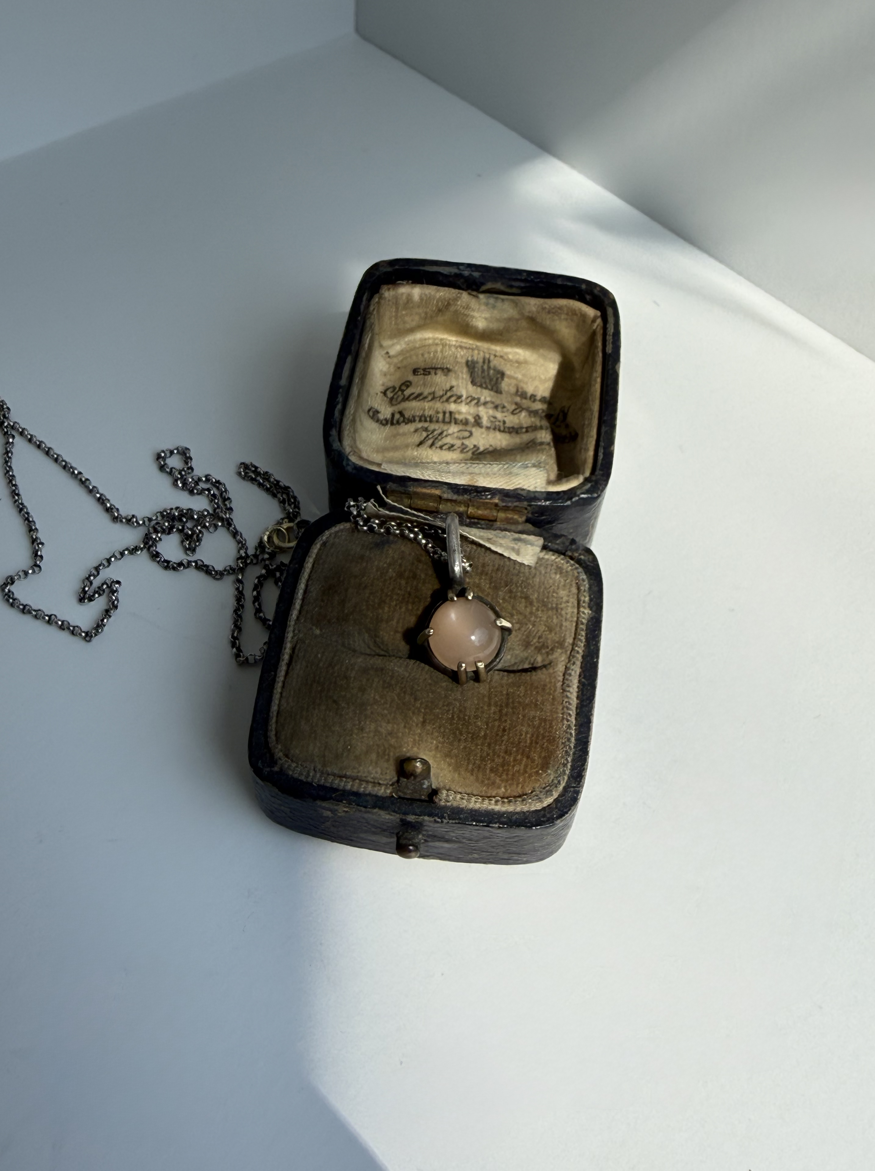 Moonstone Pendant Necklace