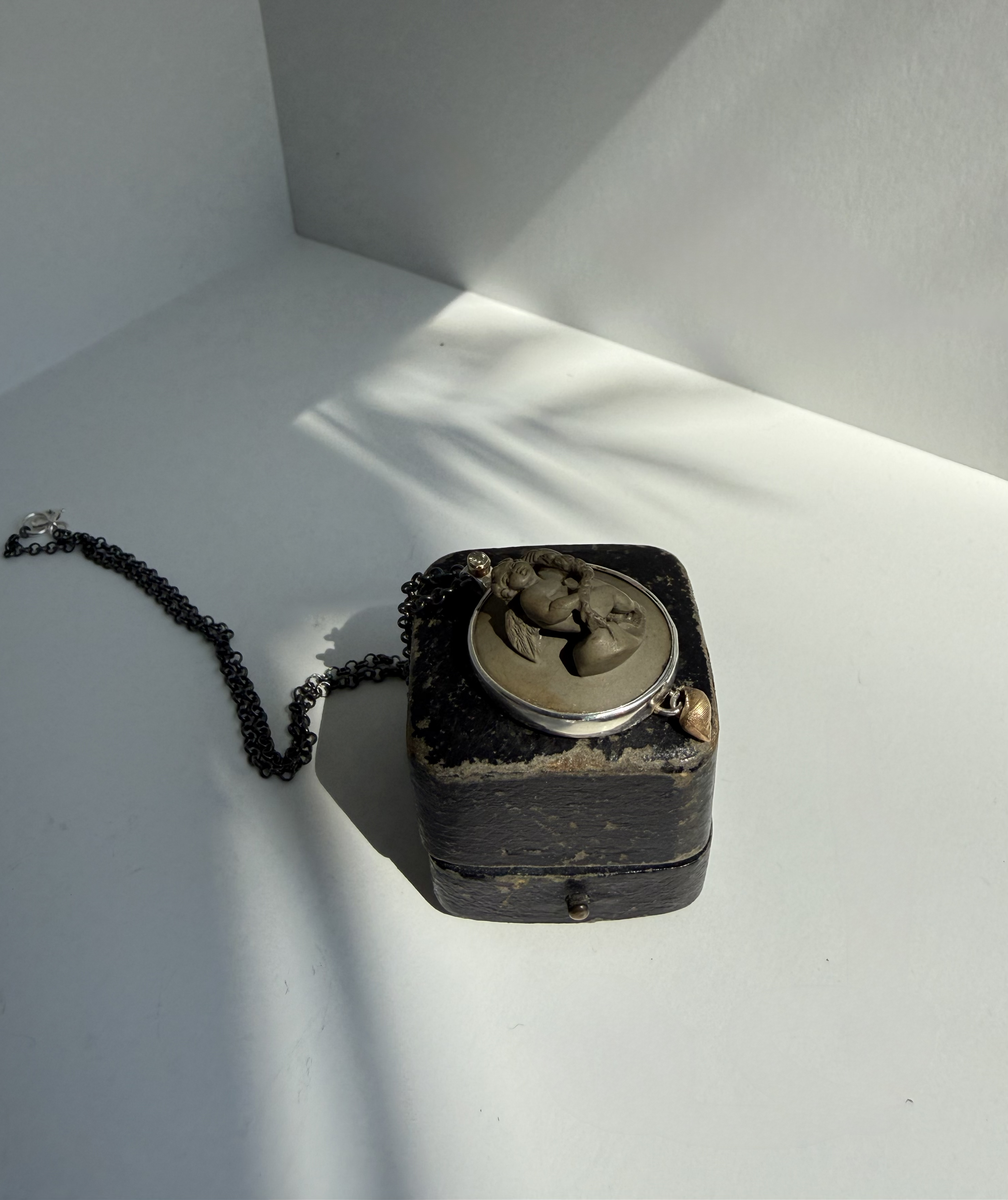 Cherub Cameo Necklace