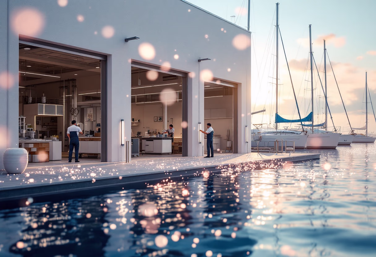 image of marine repair service