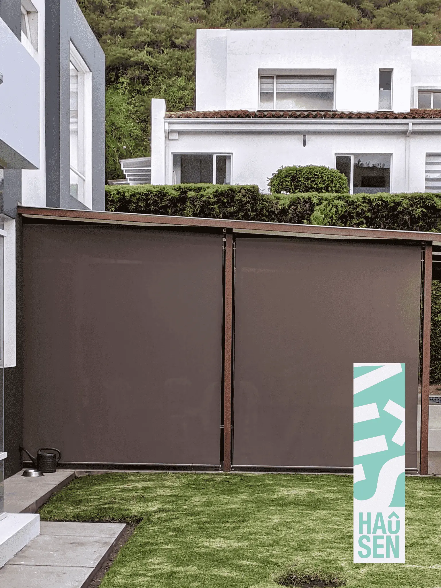 Cortinas de exterior Hausen, fotografía de instalación 12