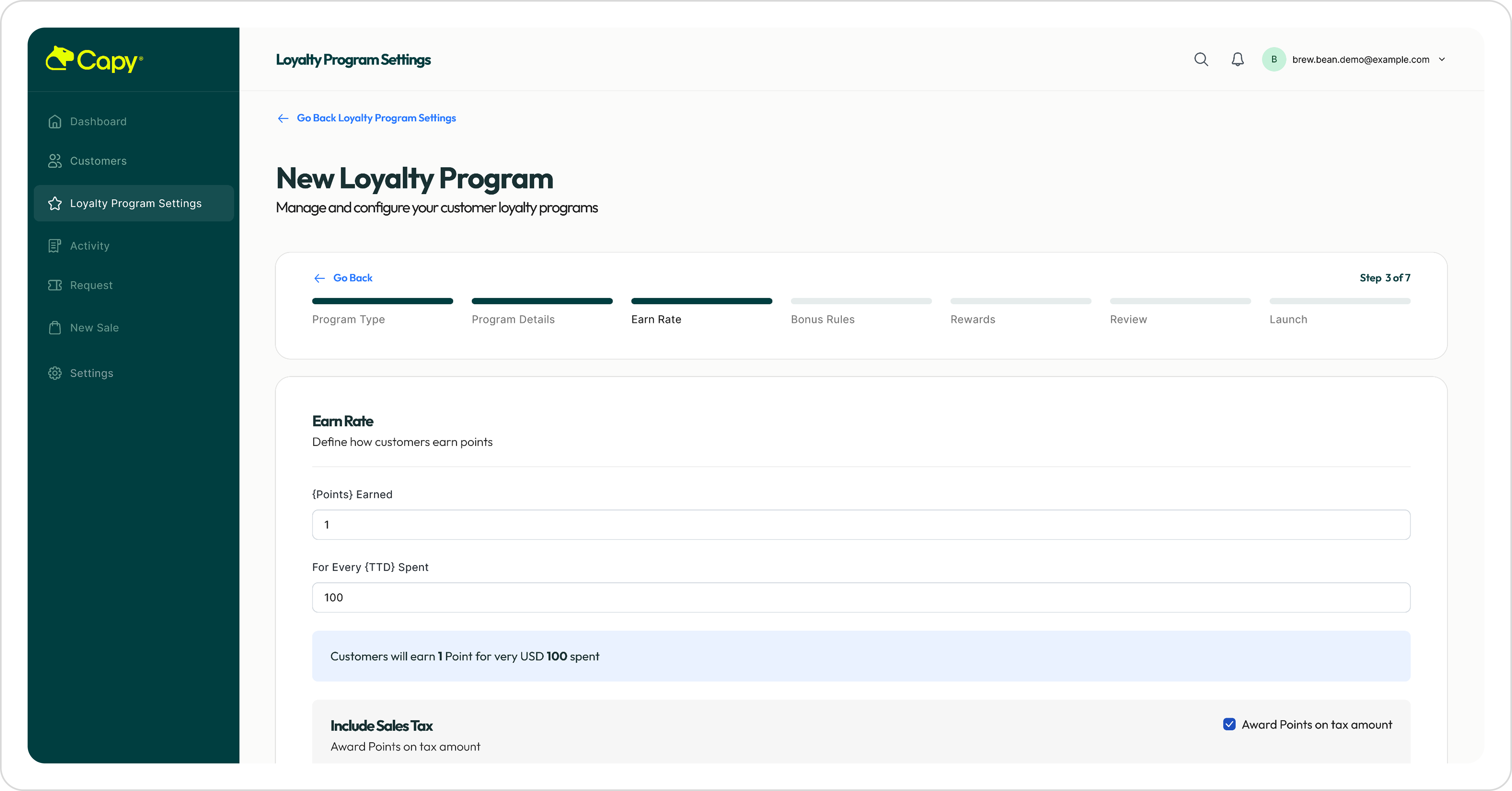 Loyalty Program Builder hero image