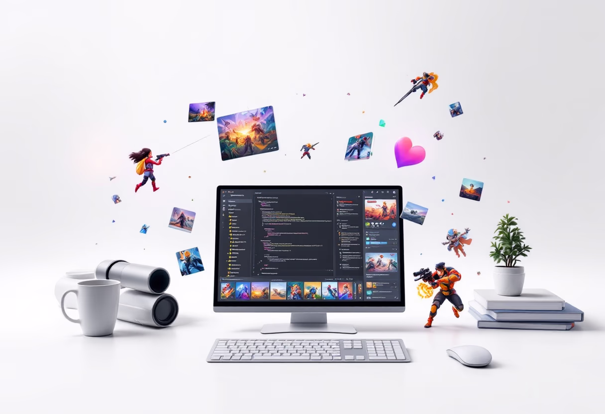 [digital project] image of programming and coding screenshots (for a game development company)