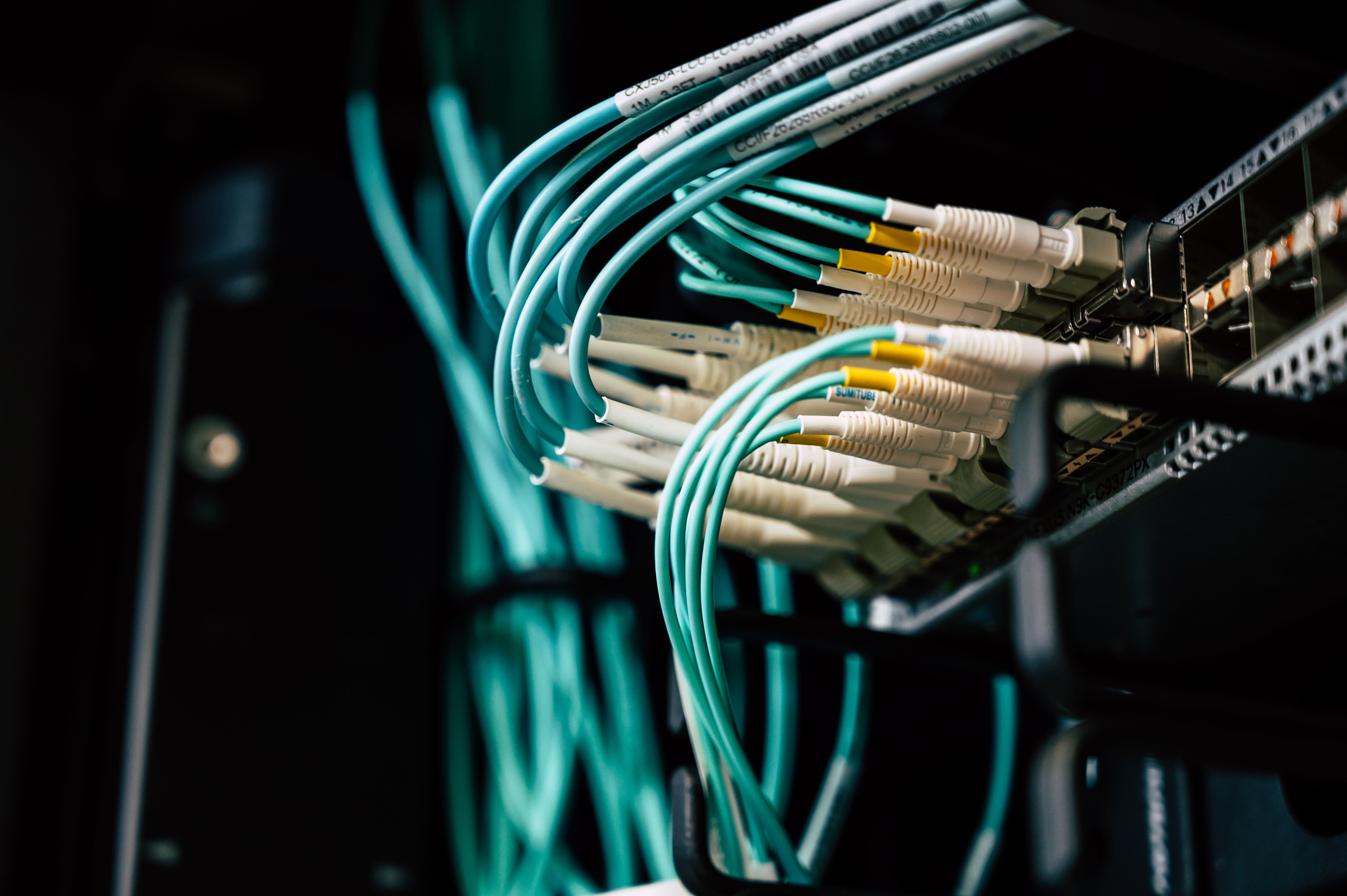 Industrial Fiber Optic Installation
